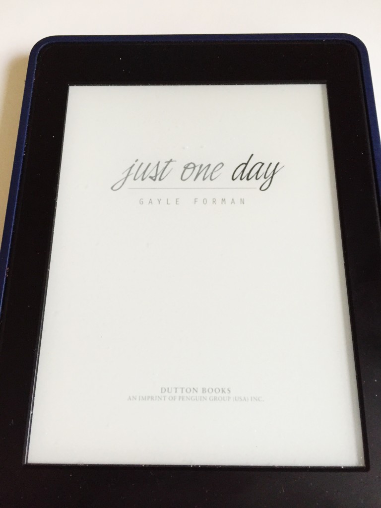 just one day